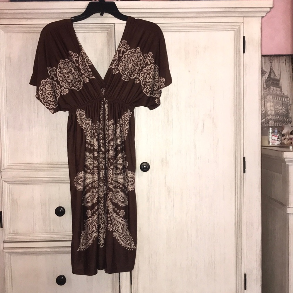 Urban Mango Dress Brown